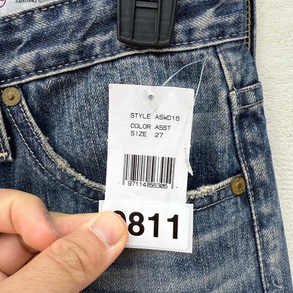 ADRIANO GOLDSHMIED AG JEANS WOMEN'S 27 THE PHOEBE VINTAGE HIGHT WAISTED TAPERED - Picture 3 of 6